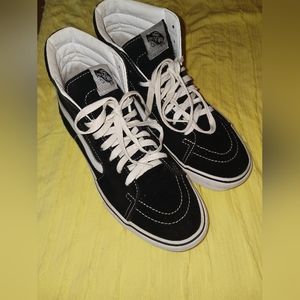 VANS Sk8-Hi Tapered Stackform Sneakers Black- Women's size 10